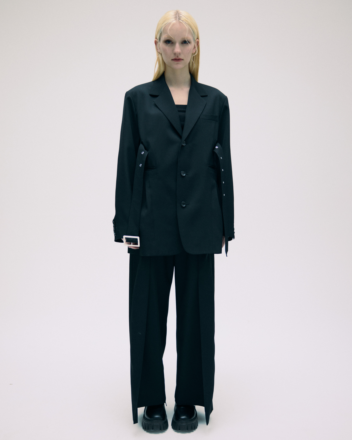 【予約商品】 3BUTTON BELTED JACKET