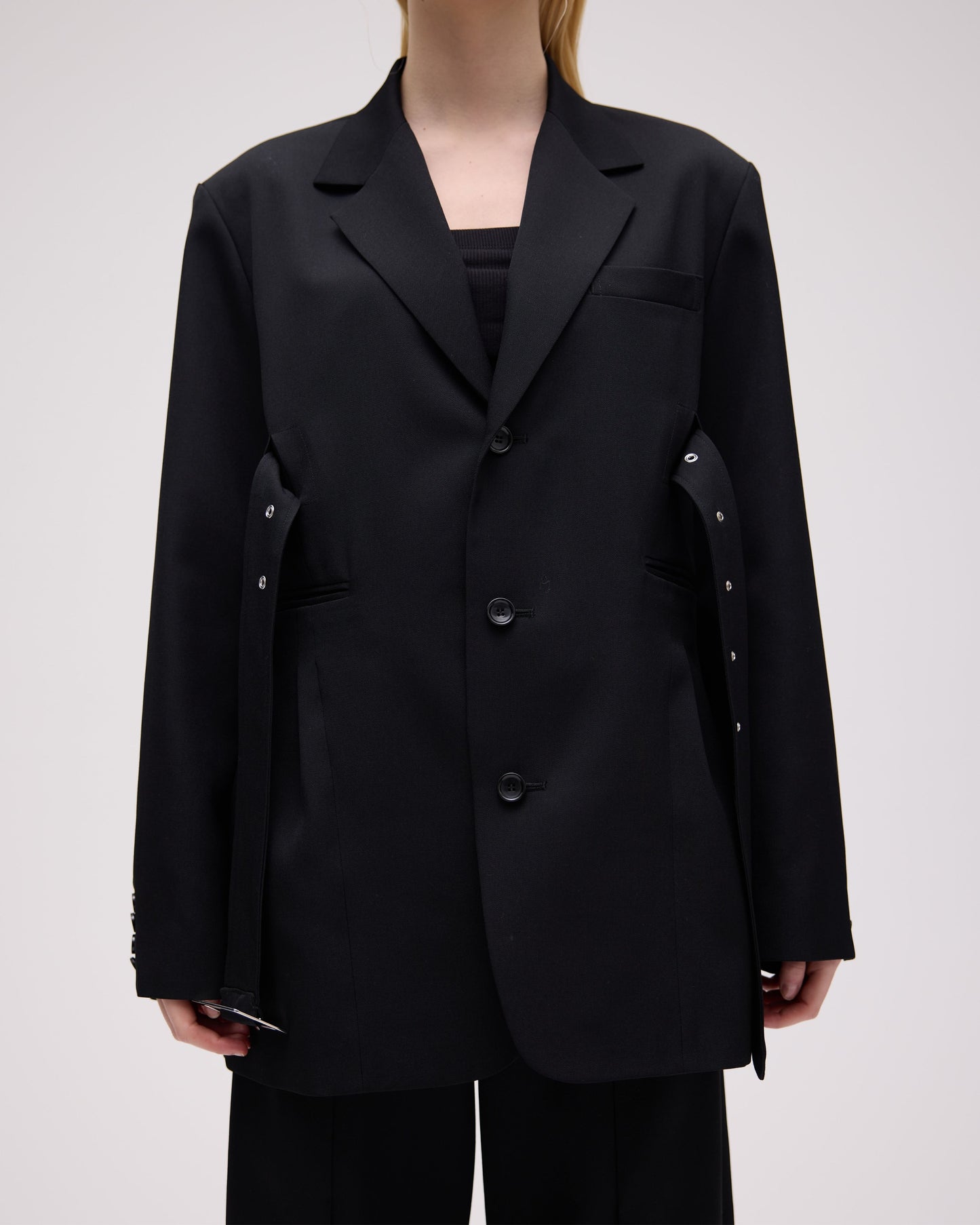 【予約商品】 3BUTTON BELTED JACKET