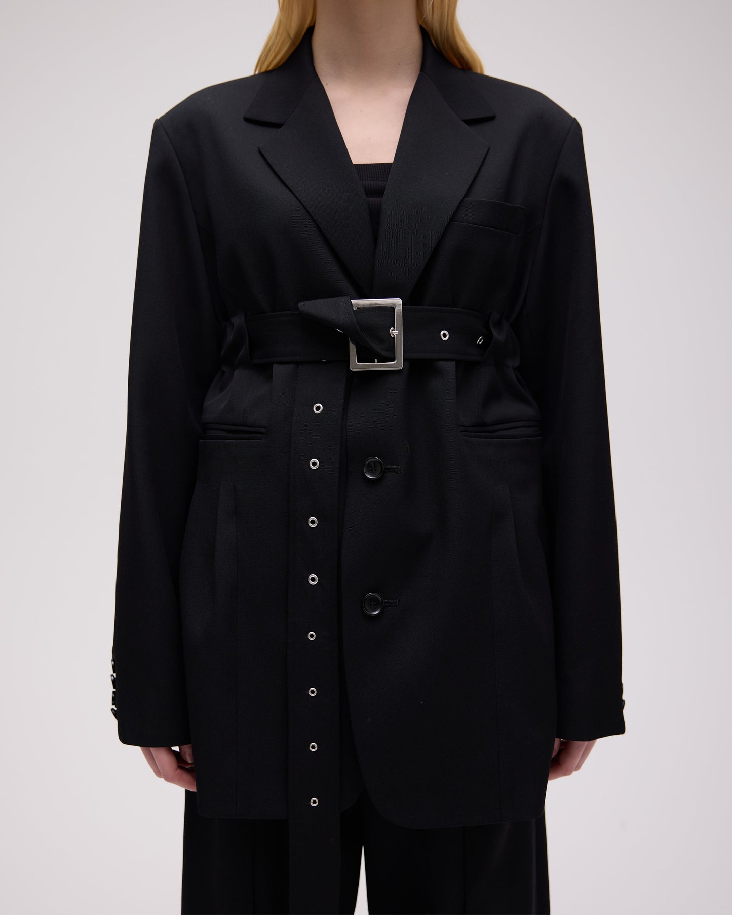 【予約商品】 3BUTTON BELTED JACKET