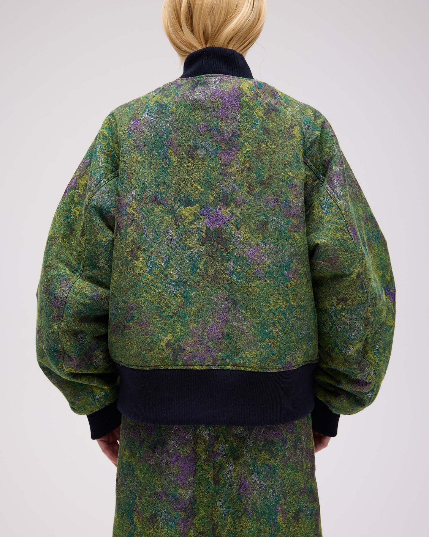 【予約商品】 JACQUARD ZIP BLOUSON