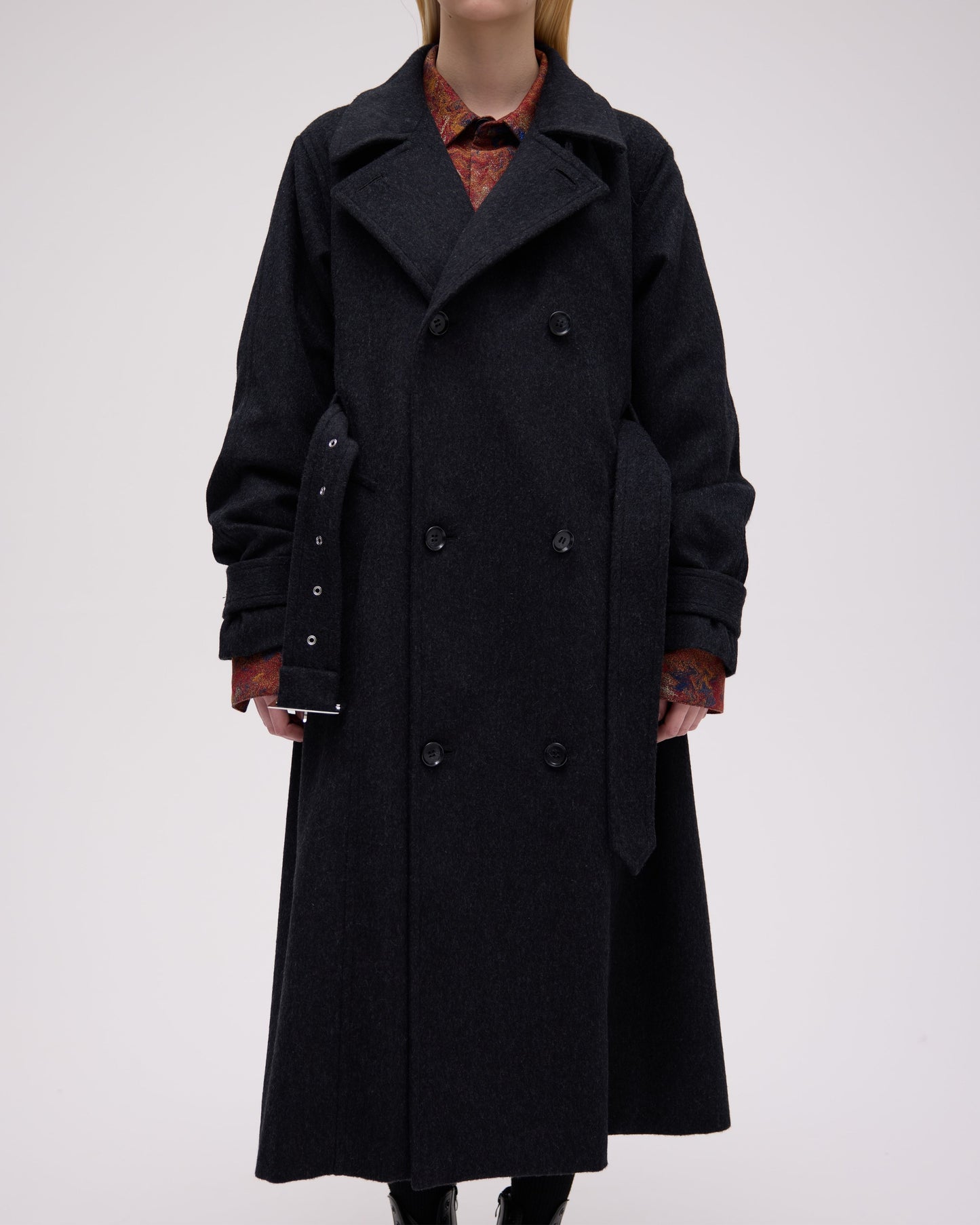 BELTED LONG COAT