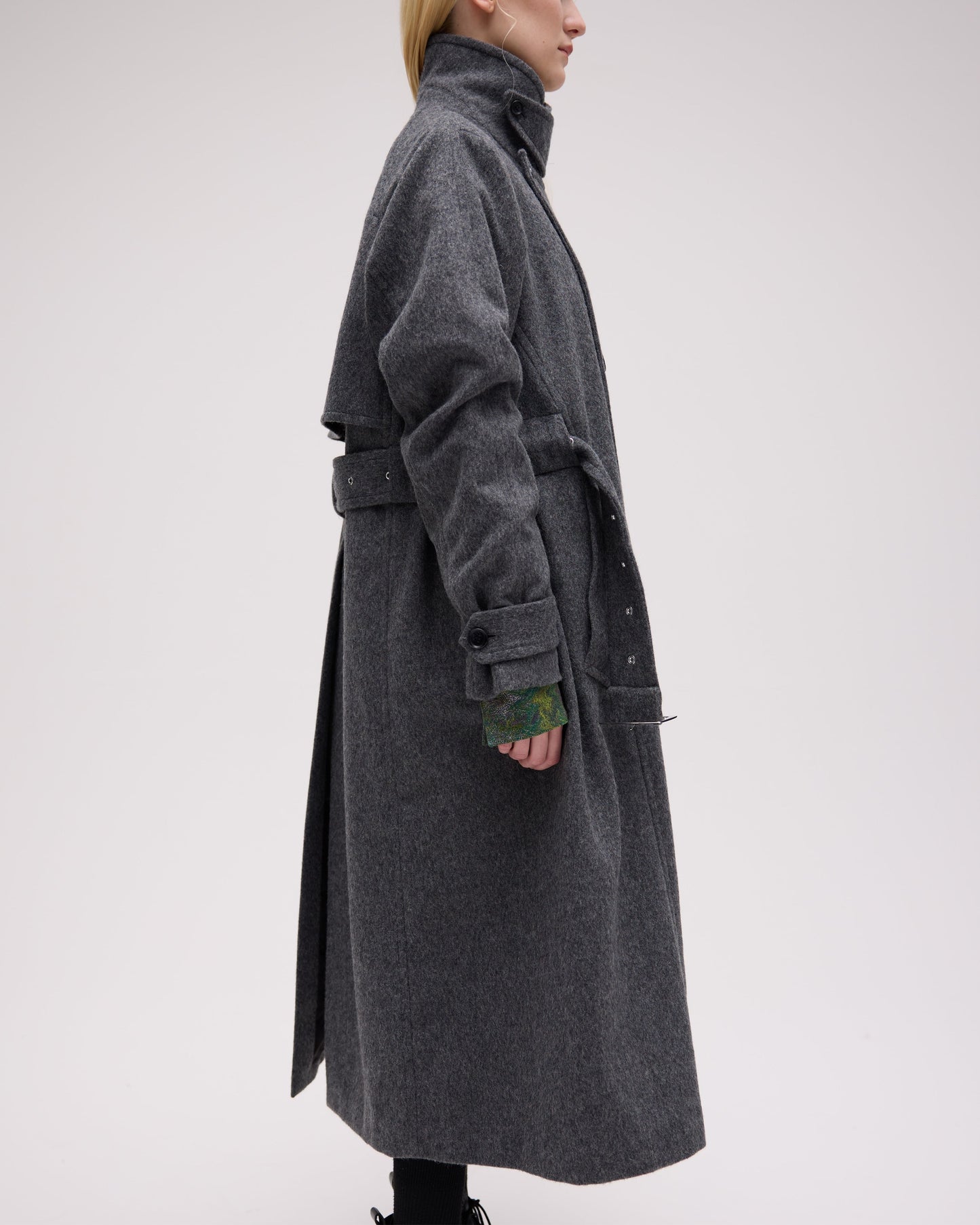 BELTED LONG COAT
