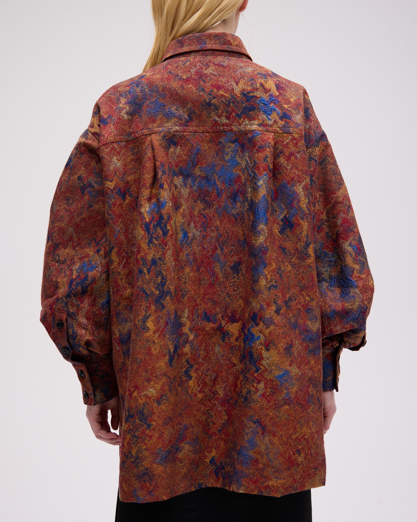 JACQUARD SHIRT BLOUSON