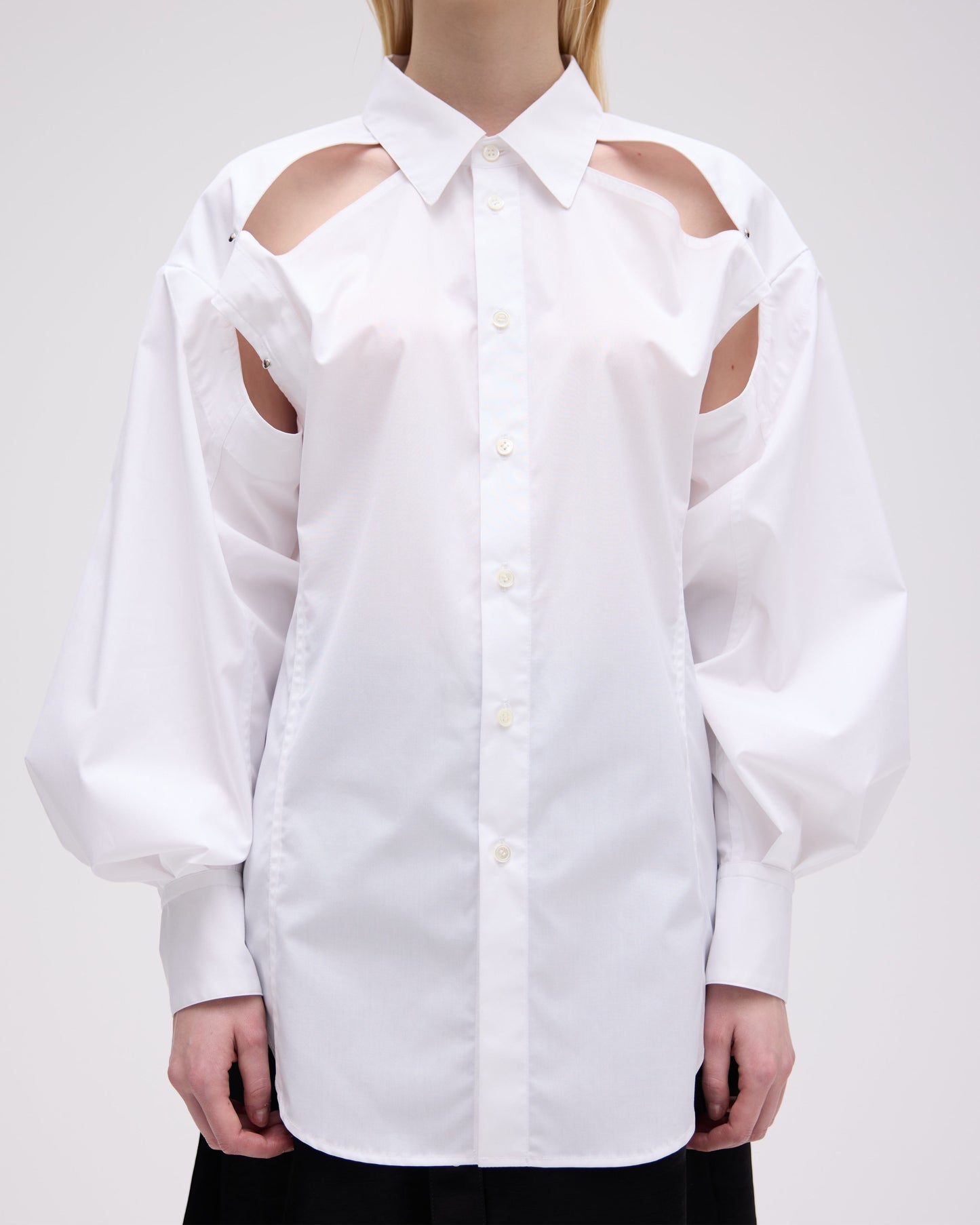 【予約商品】 BALLOON SLEEVE CUT SHIRT