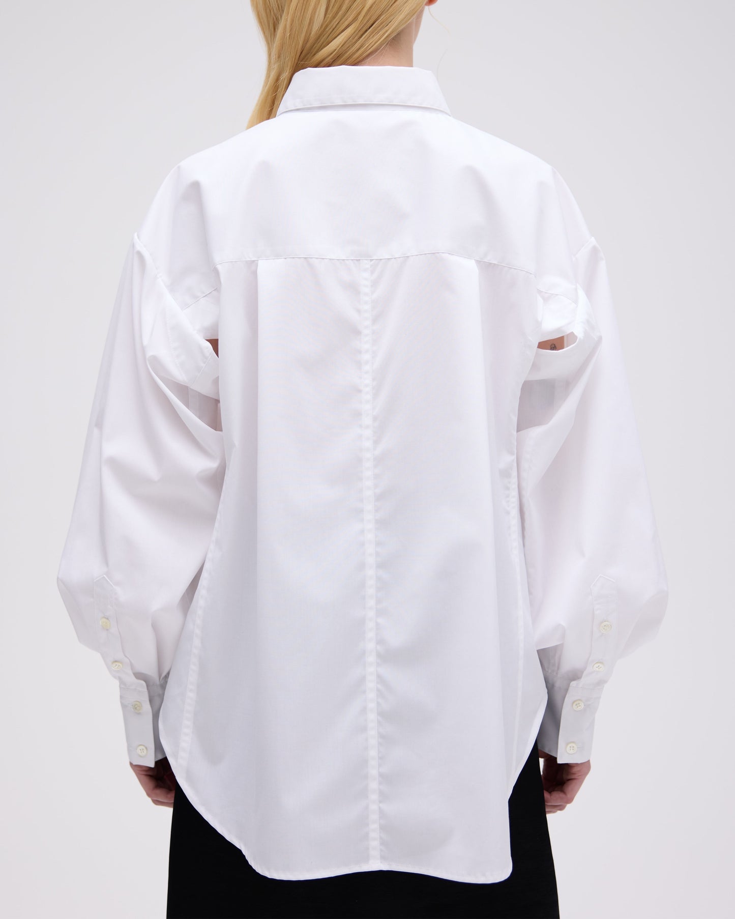 【予約商品】 BALLOON SLEEVE CUT SHIRT