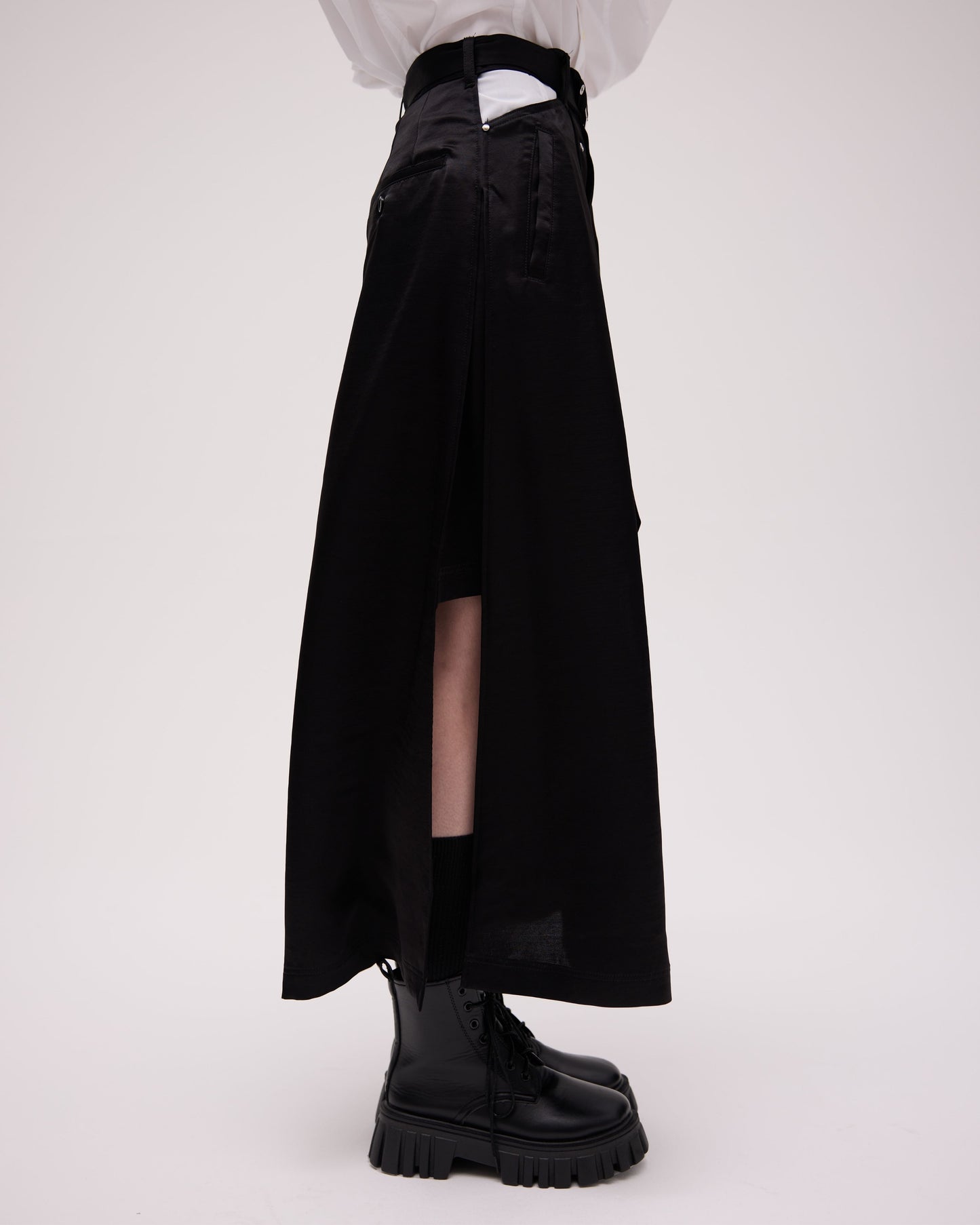 【予約商品】 SIDE SLIT SKIRT
