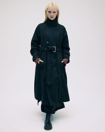 BELTED LONG COAT