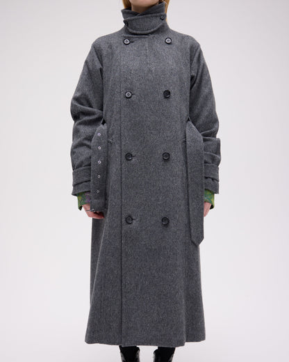 BELTED LONG COAT